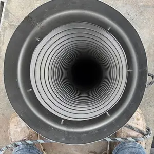 Stainless-steel fireplace flue liner installed during a Glencoe chimney relining project