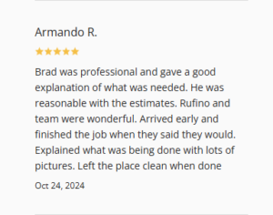 detailed service review