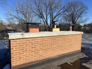 Chimney crown inspection in North Barrington