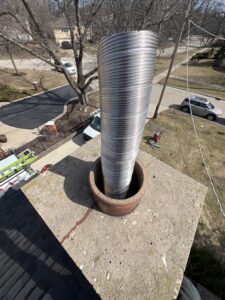 Utility liner inspection in Glenview