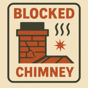 blocked chimney services