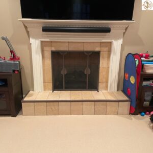 fireplace design Deerfield