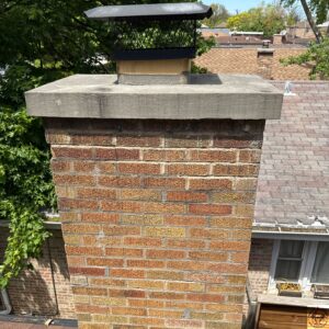 Chimney structural repair North Monticello Avenue Chicago