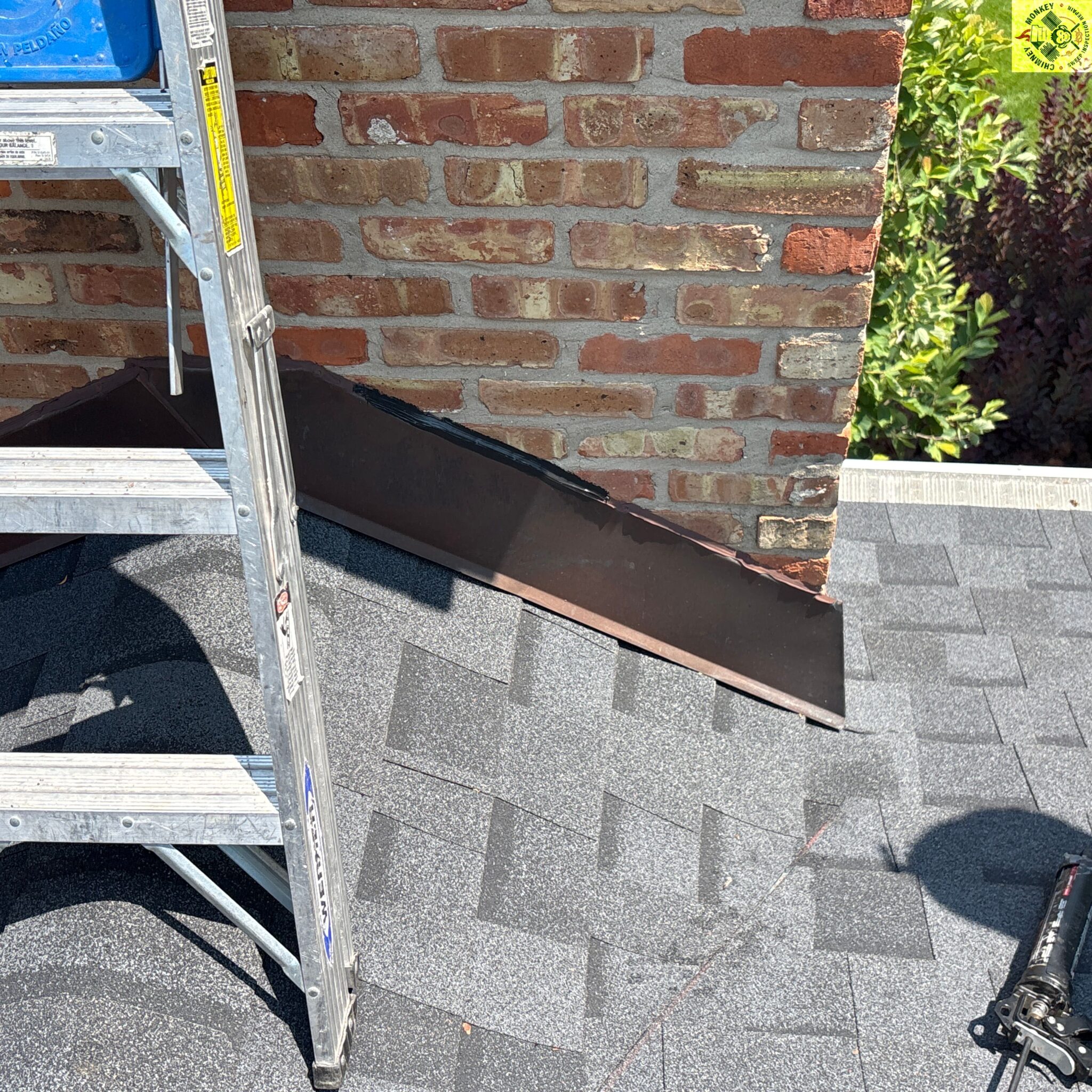 Chimney Flashing Repair in Northbrook