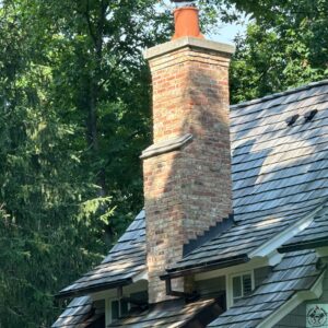 Chimney sweep on Aynsley Avenue in Lake Forest