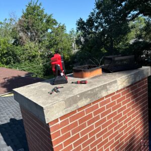 Chimney Sweep on Lincoln Avenue Northbrook