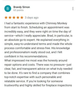 chimney inspection in Glencoe