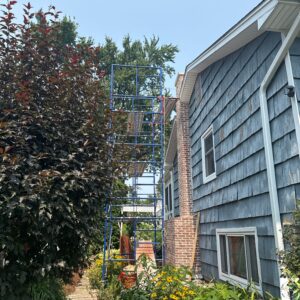 Chimney Rebuild in Buffalo Grove