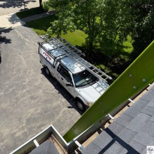 Gutter Cleaning on Moseley Road in Highland Park