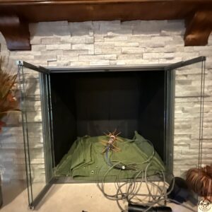 chimney sweep on North Rosetree Lane